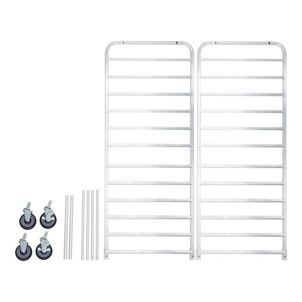 Regency 12 Pan End Load Bun / Sheet Pan Rack - Unassembled
