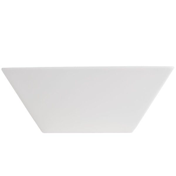 An American Metalcraft square white porcelain bowl.
