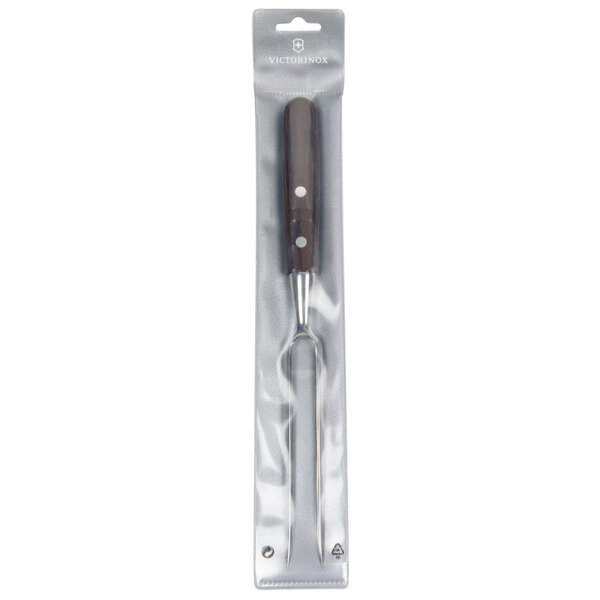 Victorinox 5.2300.18 11" TwoTine Carving Fork with Rosewood Handle
