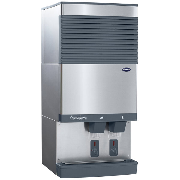 Follett 110ct425w S Symphony Countertop Water Cooled Ice Maker And Water Dispenser 90 Lb
