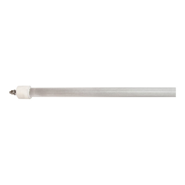 A white tube heating element with a white cap.