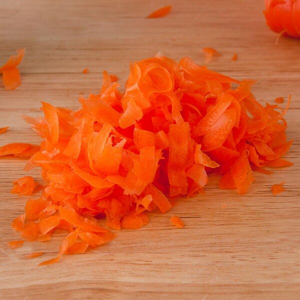 shredded carrots