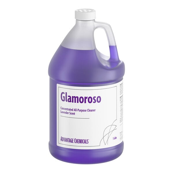 Advantage Chemicals 1 Gallon / 128 oz. "Glamoroso" Lavender Concentrated All-Purpose Cleaner