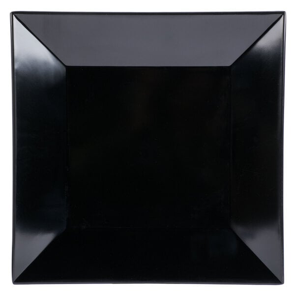 a black rectangular object with a black background