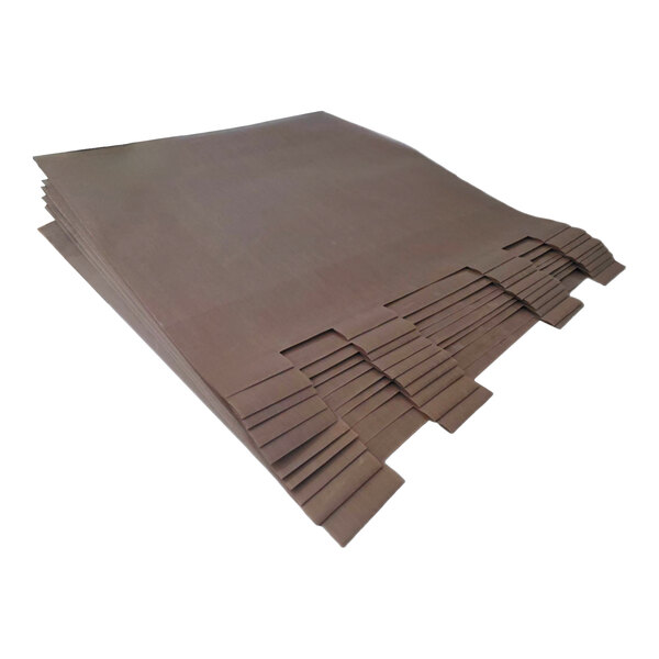 23 3/4" x 22" PTFE Non-Stick Release Sheets for Grill - 10/Pack