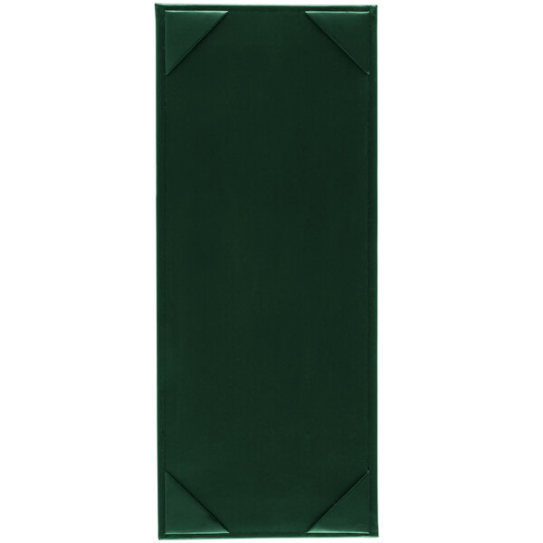 A green rectangular Menu Solutions menu board with corners.