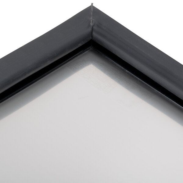 A black frame with a white background.