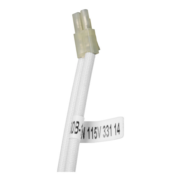 A white replacement heater blanket with a connector and a label indicating 115V, 75W.