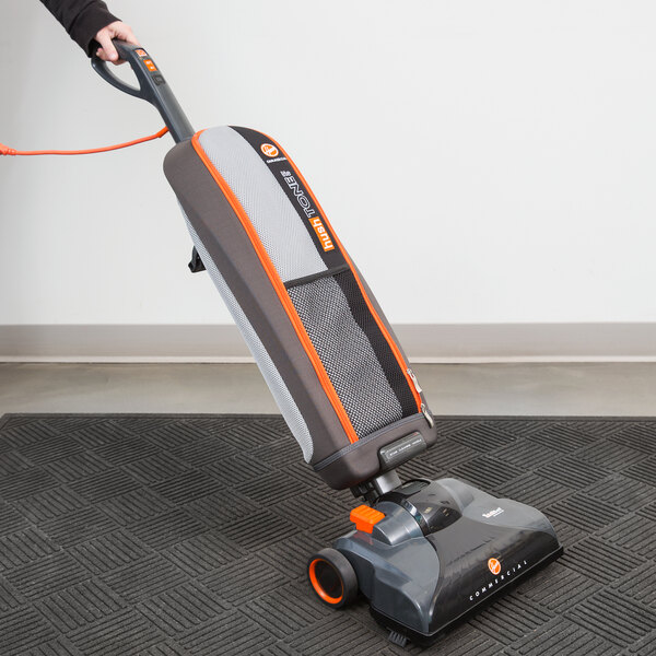 Hoover CH50400 13 1/2" Hush Tone Lite Commercial Bagged Upright Vacuum