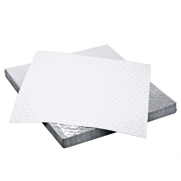 Choice 18" x 18" Insulated Foil Sandwich Wrap Sheets 500/Pack