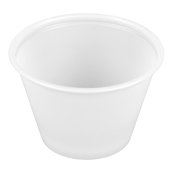 Solo P250N 2.5 oz. Translucent Polystyrene Souffle / Portion Cup - 2,500/Case