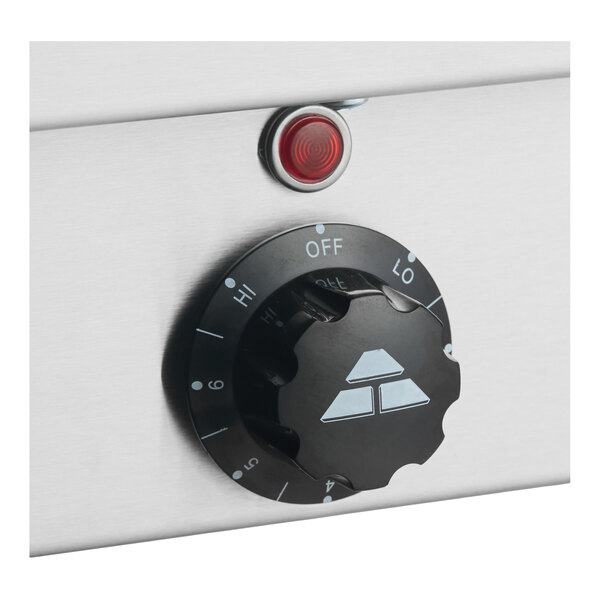 Advance Tabco HF-3E-120 Three Pan Electric Steam Table with Undershelf - Open Well, 120V