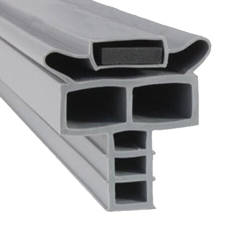 A close-up of a grey plastic Randell drawer gasket.