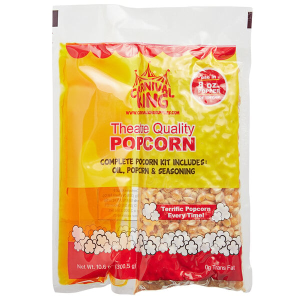 All-In-One Popcorn Kit Commercial Home Details about   All-In-One Kettle Corn Popcorn Kit