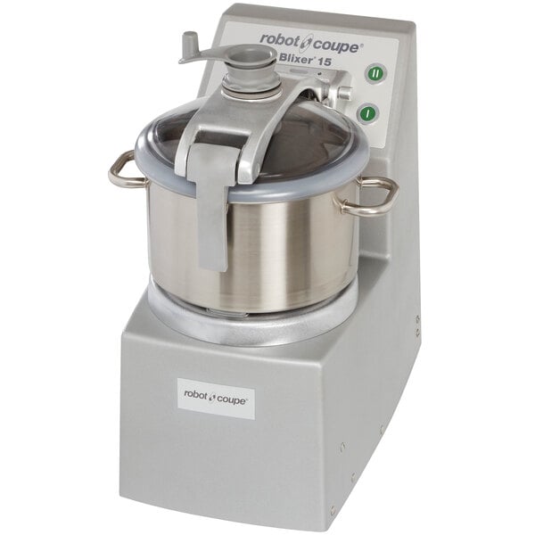 a close-up of a food processor