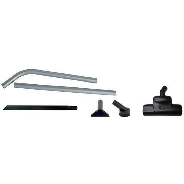 ProTeam Turbo Brush Attachment Kit with Friction Fit Wand and vacuum cleaner parts.