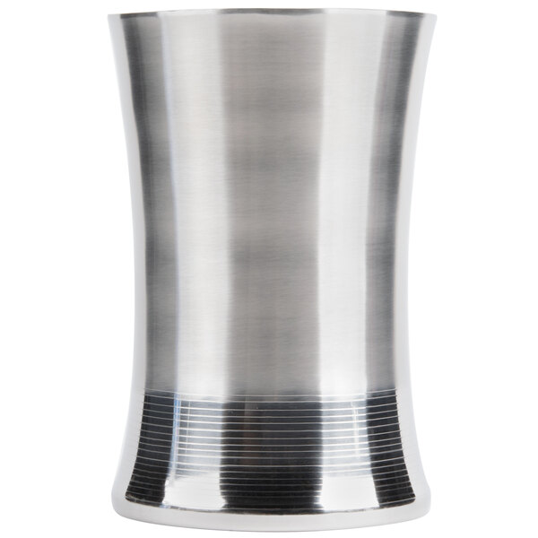 An American Metalcraft stainless steel double wall wine chiller.