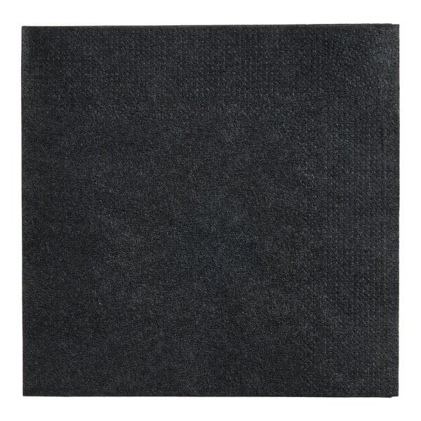 Choice Black 2-Ply Customizable Beverage / Cocktail Napkin - 1,000/Case