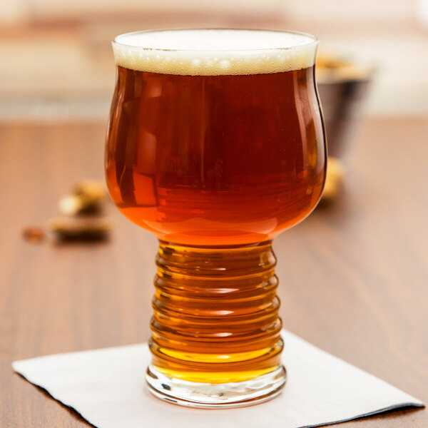 libbey hard cider glass