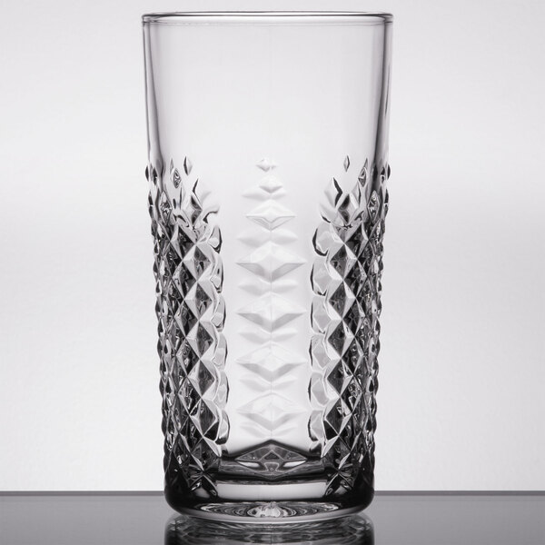 libbey carats mixing glass