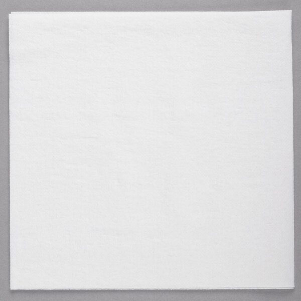 Linen Feel Airlaid Pocket Napkins White Pack of 50 Luxury Quality 