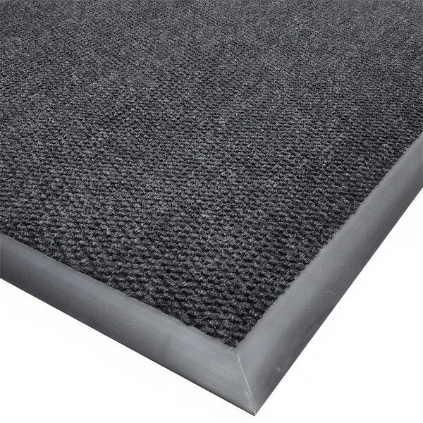 A Cactus Mat Ultra-Berber charcoal carpet mat.