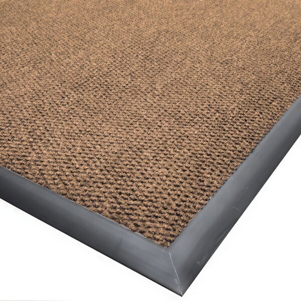 A Cactus Mat Ultra-Berber carpet mat with a black border.