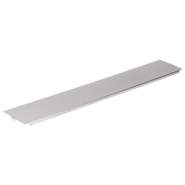 An Avantco stainless steel refrigeration pan divider bar.