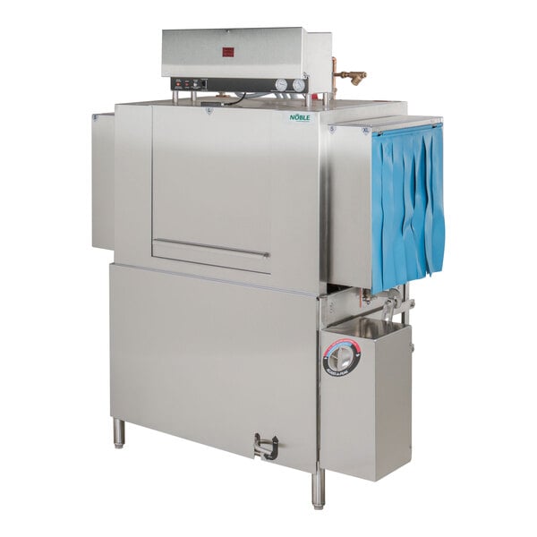 Noble Warewashing 44 Conveyor High Temperature Dishwasher - Right to Left, 230V, 3 Phase