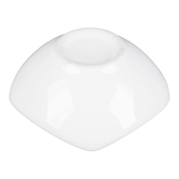 American Metalcraft SQSC30 Squound 3 oz. White Ceramic Sauce Cup - 12/Case