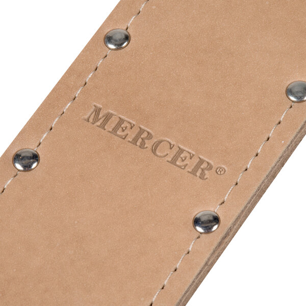 Mercer Culinary M23841 12" Leather Sheath for M234840 Produce Knife
