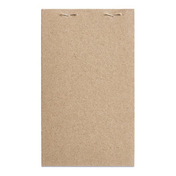 Choice 1 Part White Blank Guest Check - 100/Case