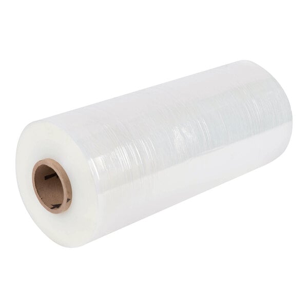 A roll of Lavex clear plastic pallet wrap.