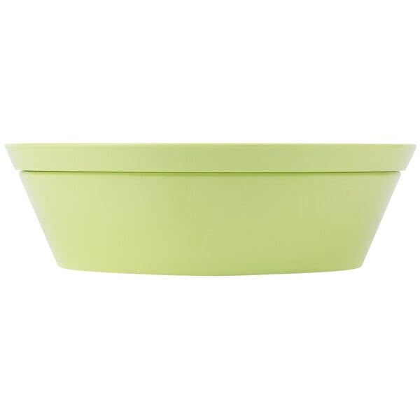 A green GET melamine bowl in a lime green box.