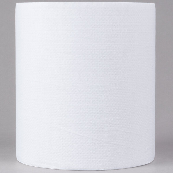 Lavex Janitorial White Hardwound Paper Towel, 600 Feet / Roll 12/Case