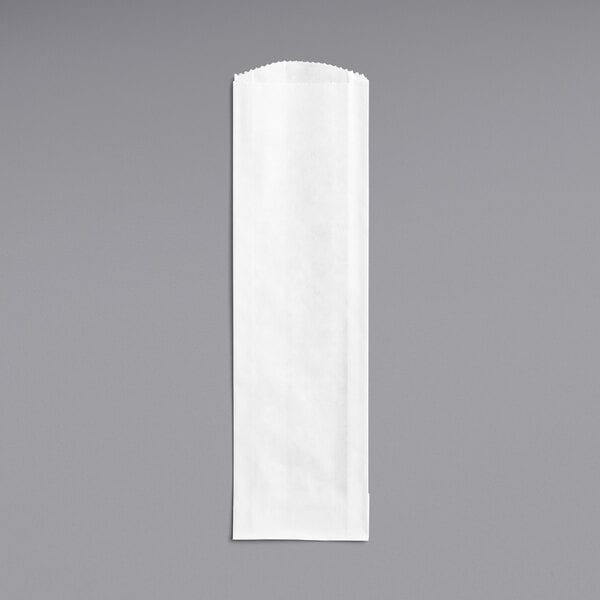 A white rectangular Choice paper bag with black text.