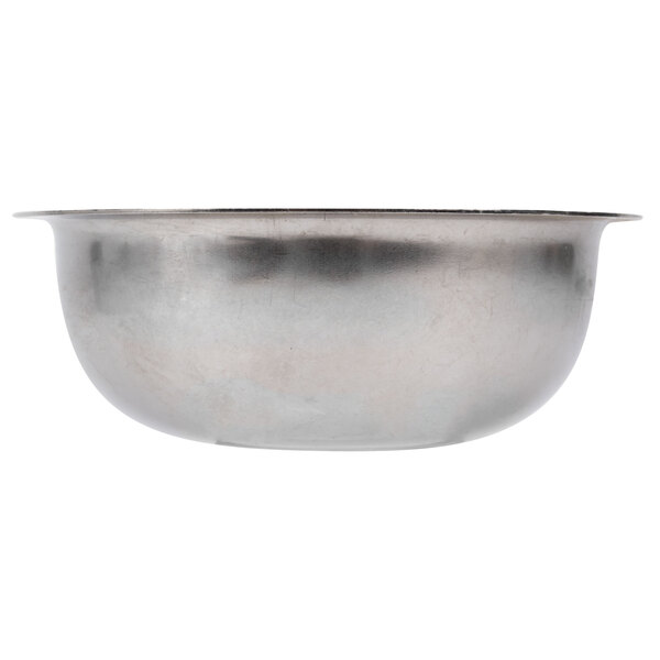 A silver Vollrath butter melter cup.