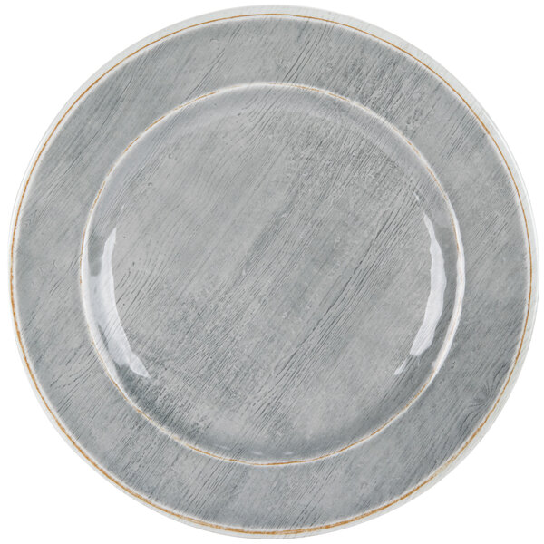 Carlisle 6400218 Grove 9 Smoke Round Melamine Salad Plate 12 Case