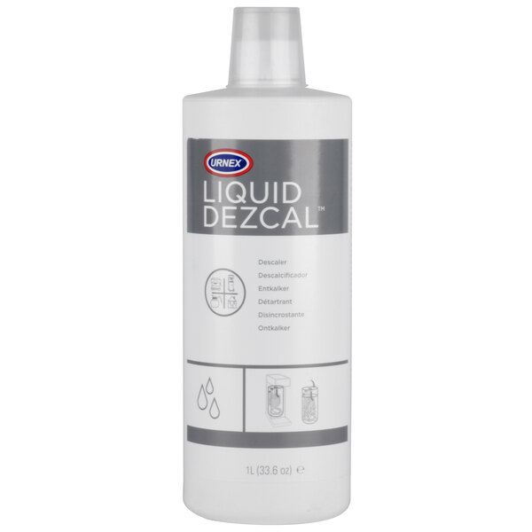 Urnex 15DLQ121 1 Liter Dezcal Coffee Equipment Liquid Scale Remover