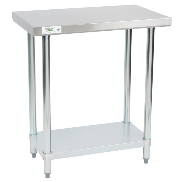 18 X 30 Stainless Steel Work Table