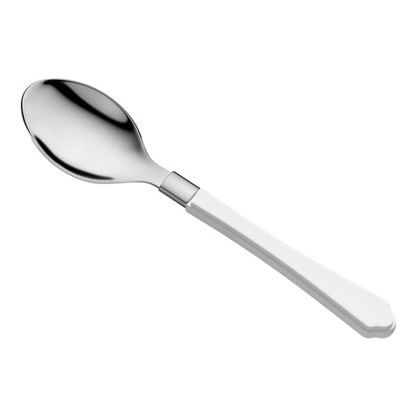 Visions Empire 6 1/2" Heavy Weight Plastic Spoon with White Handle - 480/Case