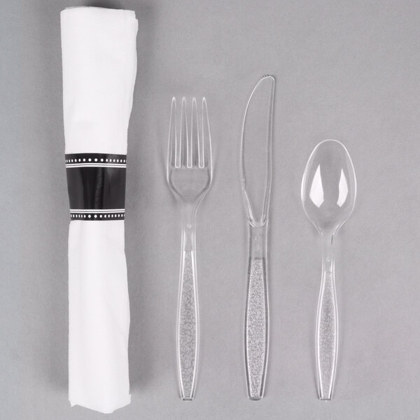 White Strong Plastic Cutlery Set of Forks Pack of 100 for Party Wedding Catering 