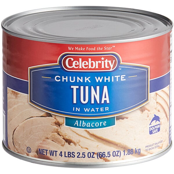 Celebrity 66.5 oz. Chunk White Albacore Tuna 6/Case