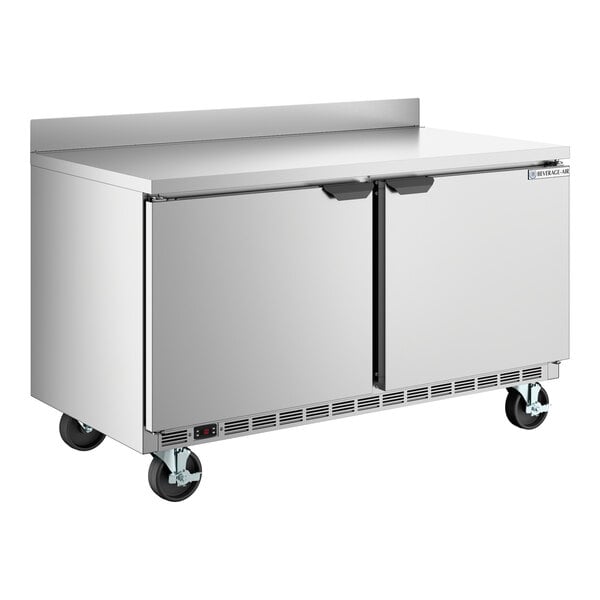 Beverage-Air WTF60AHC 60" Two Door Worktop Freezer