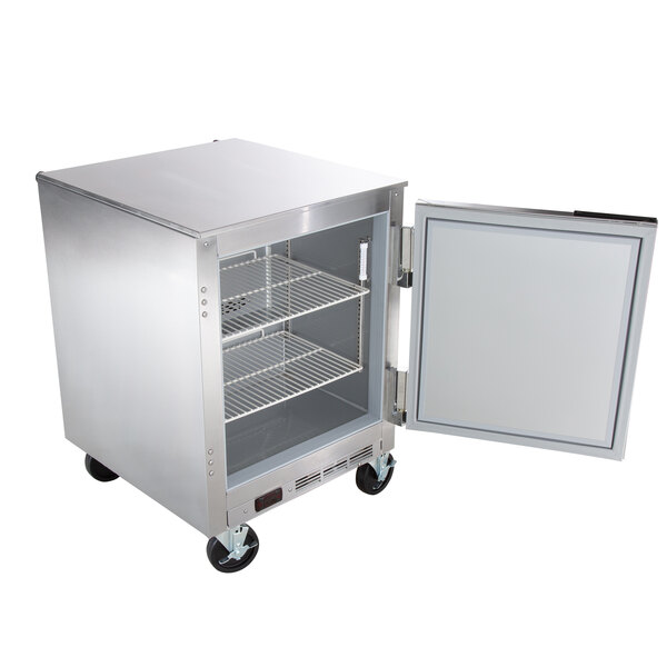 BeverageAir UCF24HC 24" Shallow Depth Undercounter Freezer