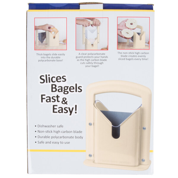 Bagel Cutter Beige Bagel Slicer from staurantStore