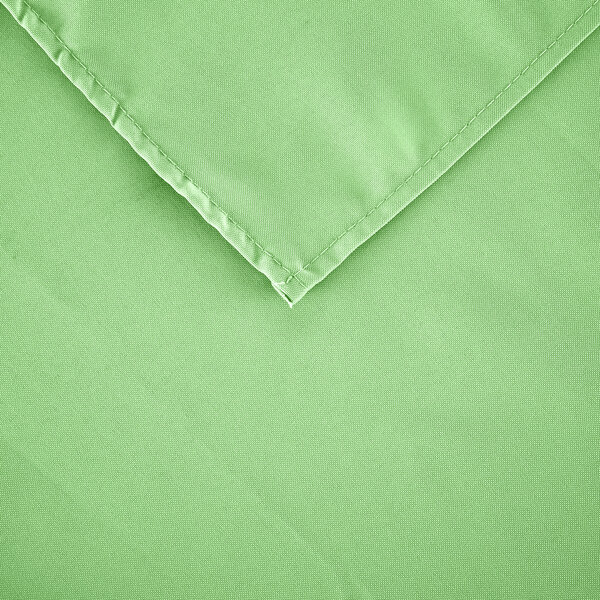 Intedge 90" x 90" Square Seafoam Green 100% Polyester Hemmed Cloth Table Cover