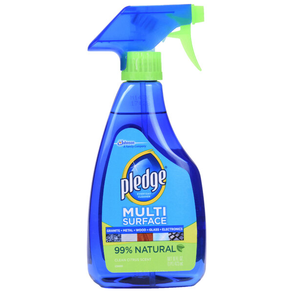 SC Johnson Pledge® 644973 16 oz. Trigger Sprayer MultiSurface Cleaner / Duster 6/Case