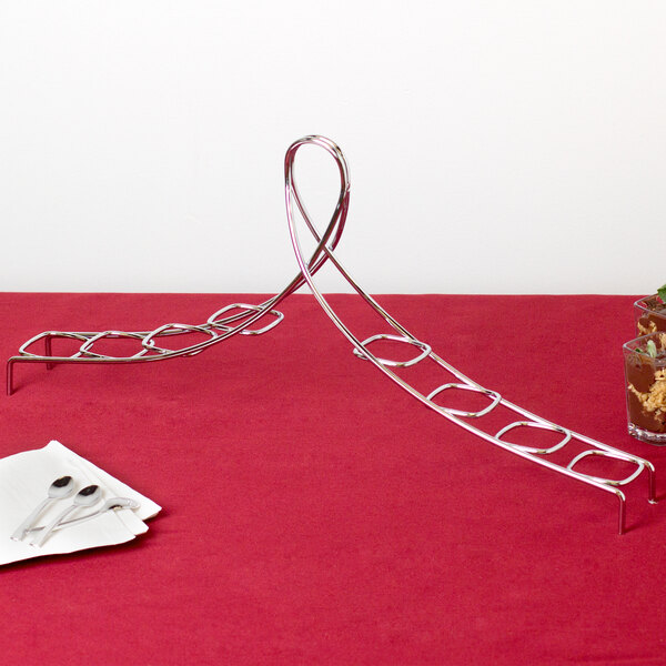 Get Mts 1122 Ch Chrome Roller Coaster Dessert Shot Display Get Mts 1122 Ch Chrome Roller Coaster