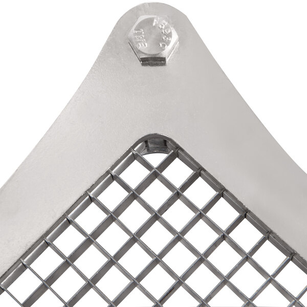 A Nemco Easy Chopper III blade and holder assembly with a metal grid.